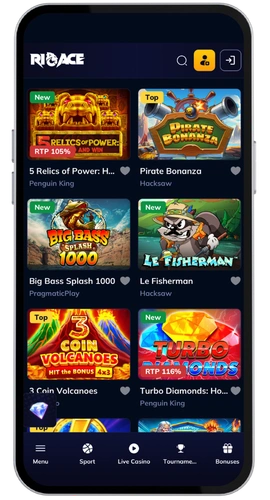 RioAce Kaszinó apk